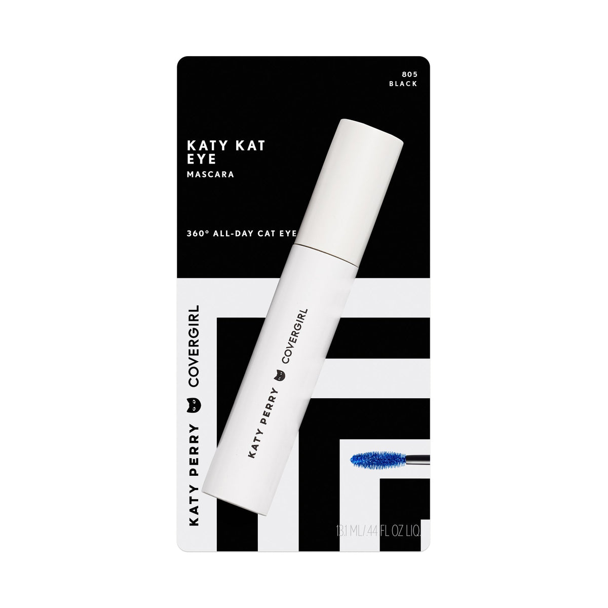COVERGIRL Katy Kat Eye Mascara Black 0.35 fl oz (Packaging may vary)