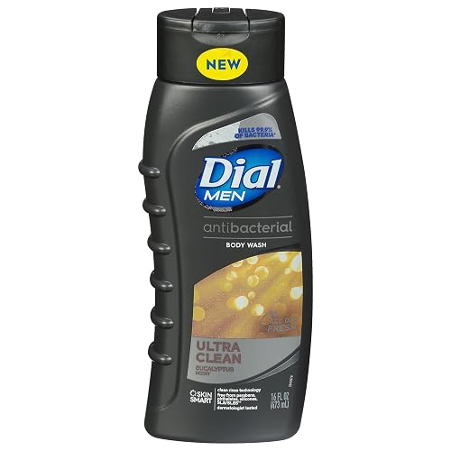 Dial, Body Wash Mens Aintibacterial Ultra Clean Eucolyptus, 16 Fl Oz Beauty & Personal Care Dial