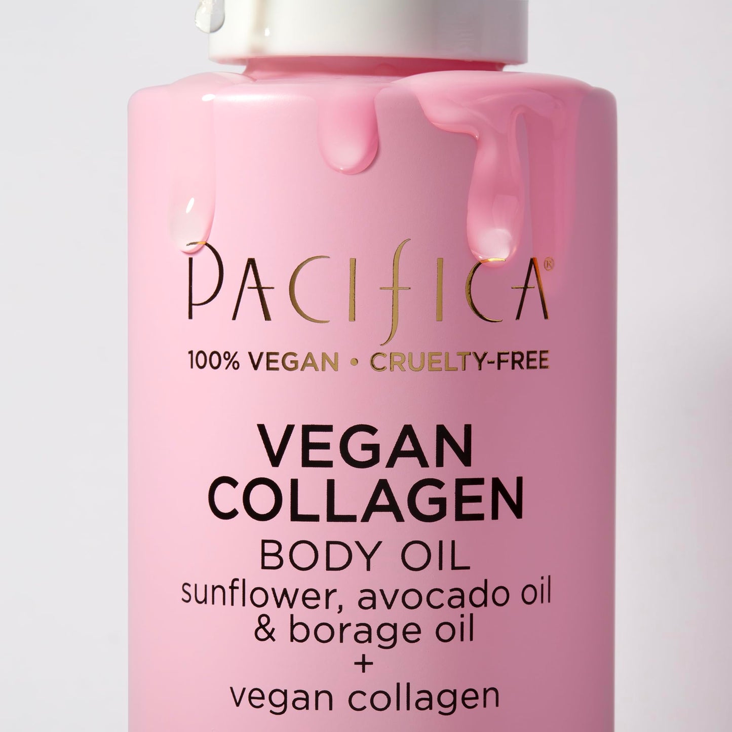 Pacifica Vegan Collagen Body Oil - Moisturizing, Hydrating Massage for Dry Skin, Soft & Radiant Glow, Jasmine Scent, 4 fl oz Beauty & Personal Care Pacifica