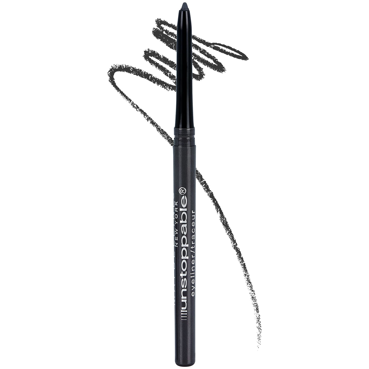MAYBELLINE NEW YORK Unstoppable Eyeliner Carded, Pewter, 0.01 Ounce Beauty & Personal Care MAYBELLINE