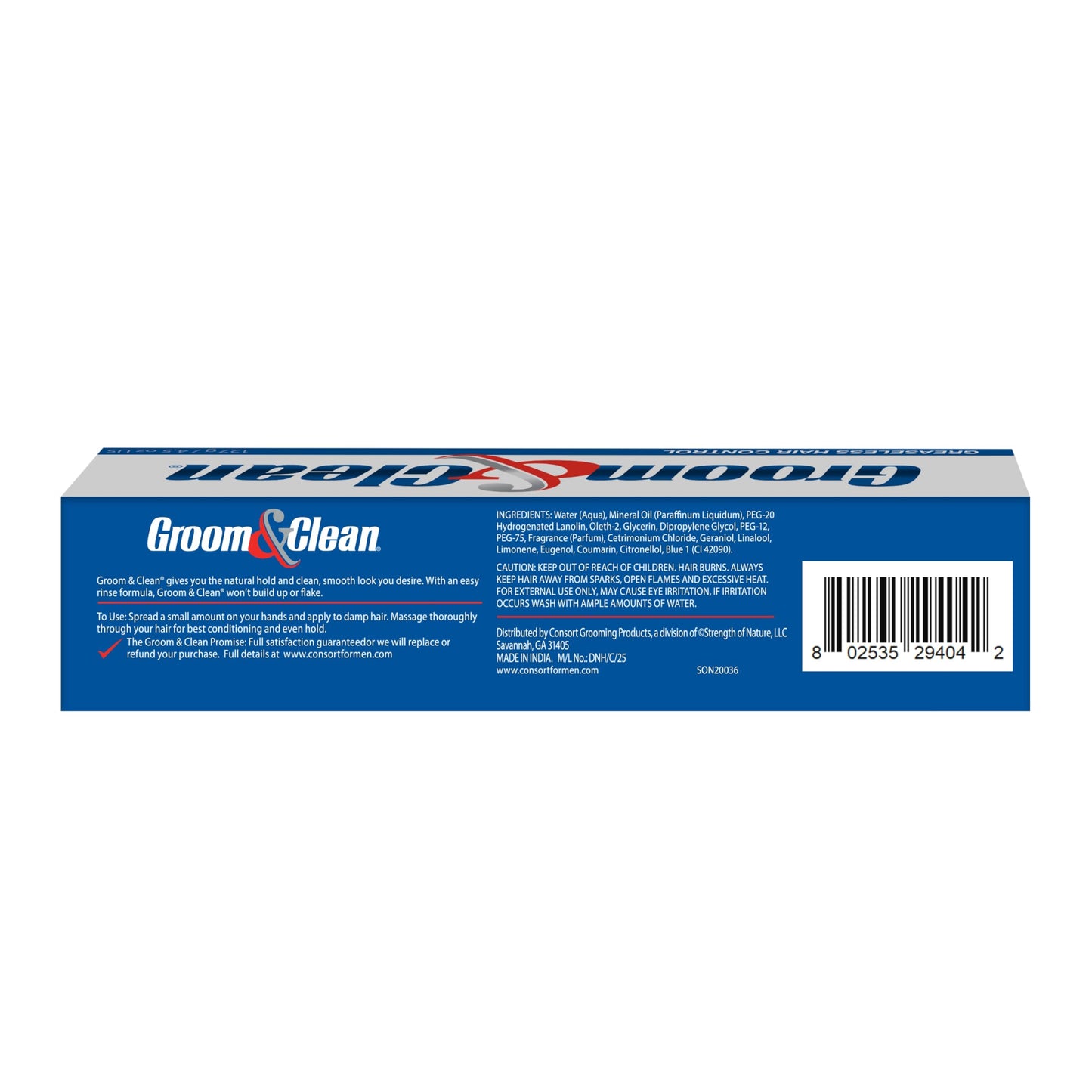 Groom & Clean Greaseless Hair Control 4.50 oz (Pack of 8) Beauty & Personal Care Groom & Clean