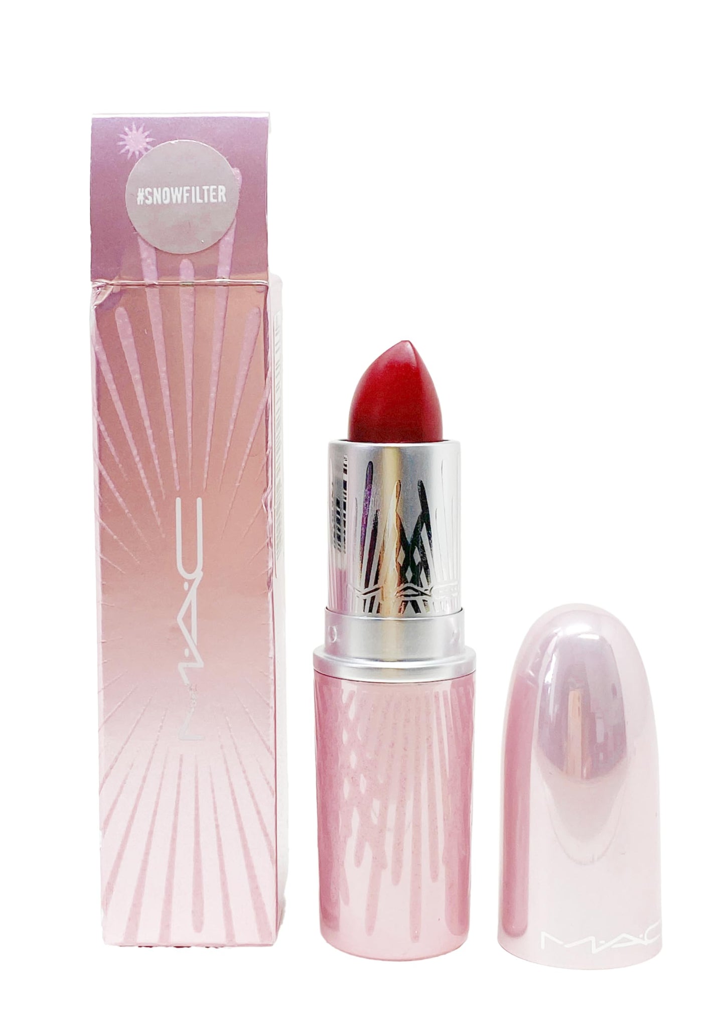 MAC Frosted Firework Lustre Lipstick - Snowfilter (.10 Oz/3g) Beauty & Personal Care MAC