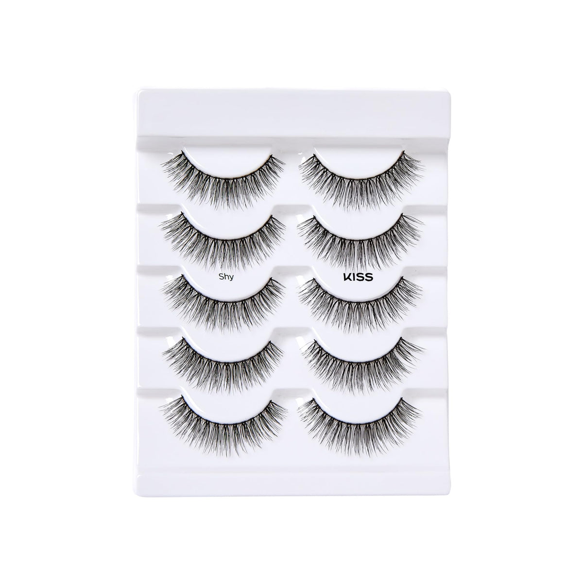 Kiss Looks So Natural Lashes Shy 5 Pairs (Pack of 2)