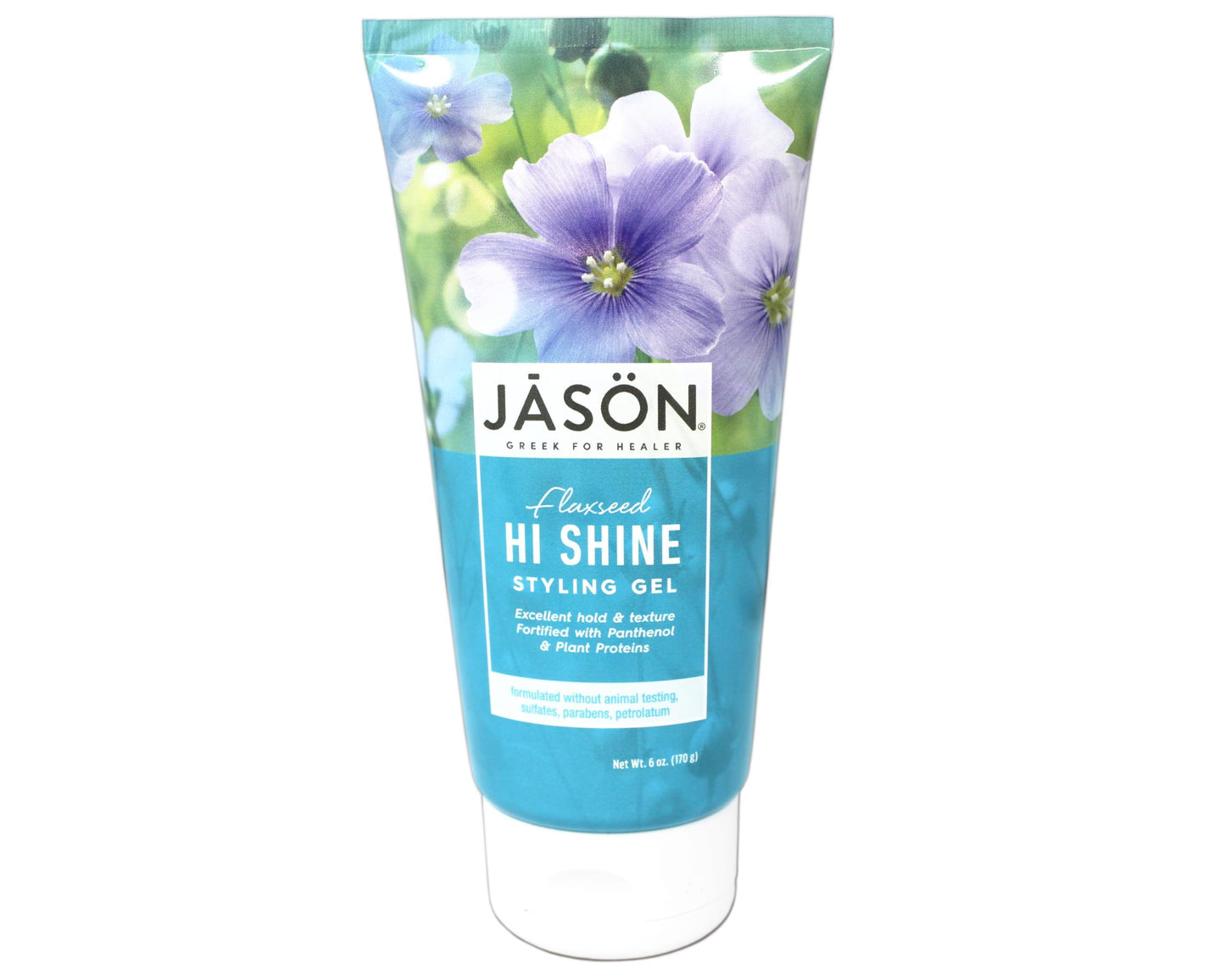 JASON Flaxseed Hi-Shine Styling Gel, 6 Ounce Tubes (Pack of 2) Beauty & Personal Care JASON