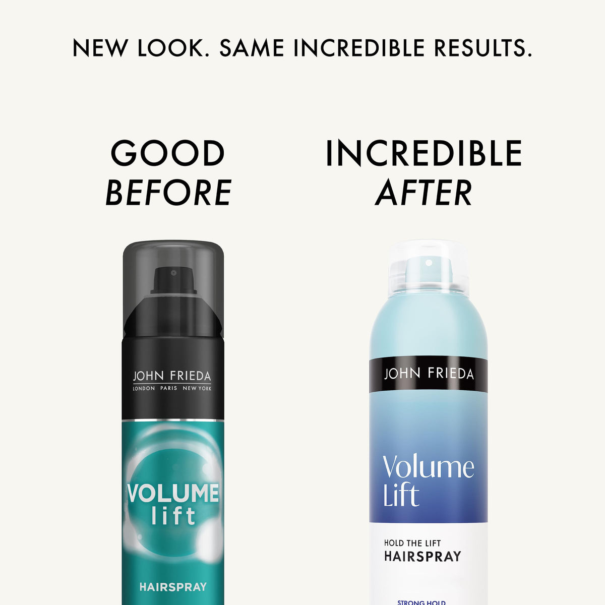 John Frieda Volume Lift Hairspray, Volumizing Hairspray with Air-Silk Technology for Fine or Flat Hair, Adds Body, Long-Lasting Hold, and Fullness for