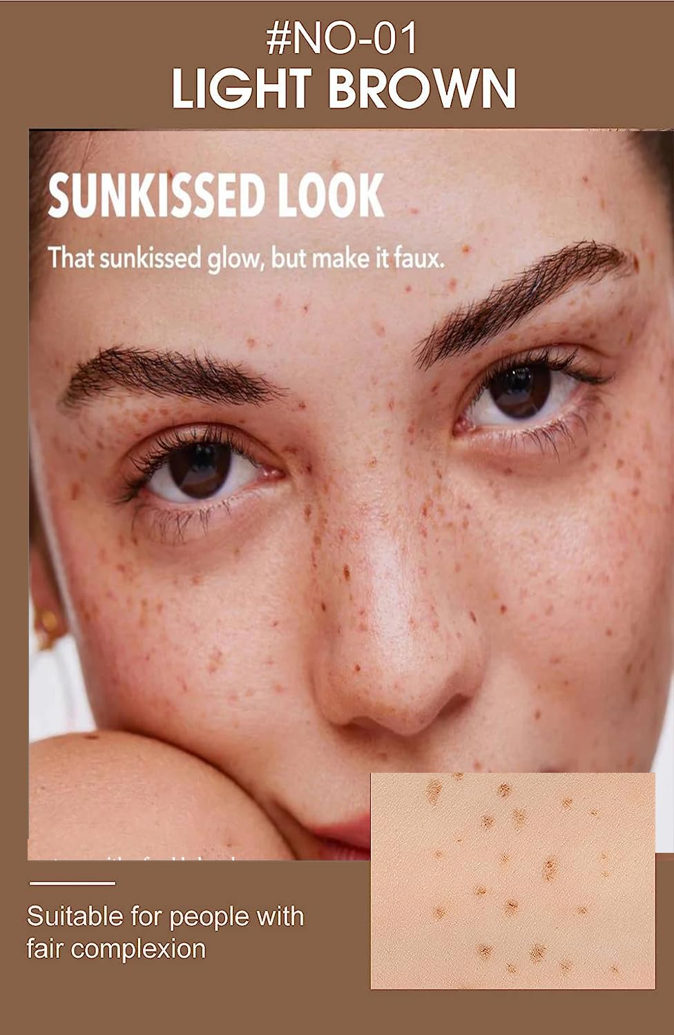 AKARY Freckle Pen Professional Lifelike Face Concealer Point Out Natural Waterproof Longlasting Soft Artificial Fine Makeup Freckle Pen Life Face Beauty & Personal Care AKARY