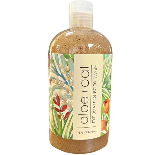 Greenwich Bay Trading Company Aloe & Oat Exfoliating Body Wash 16oz Beauty & Personal Care Greenwich Bay Trading Company