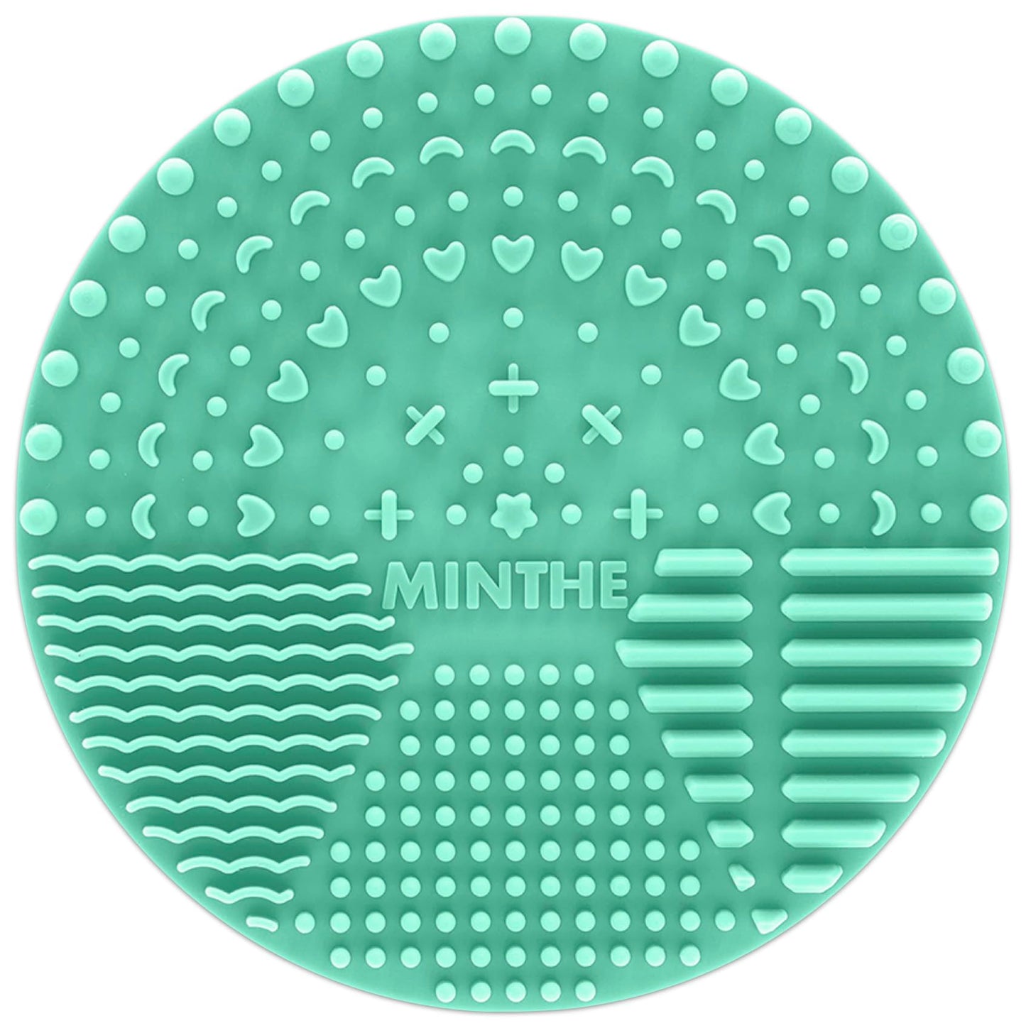 MINTHE™ Makeup Brush Cleaner Mat | 2 Pack | Silicone Make up Cleaning Pad Beauty & Personal Care MINTHE