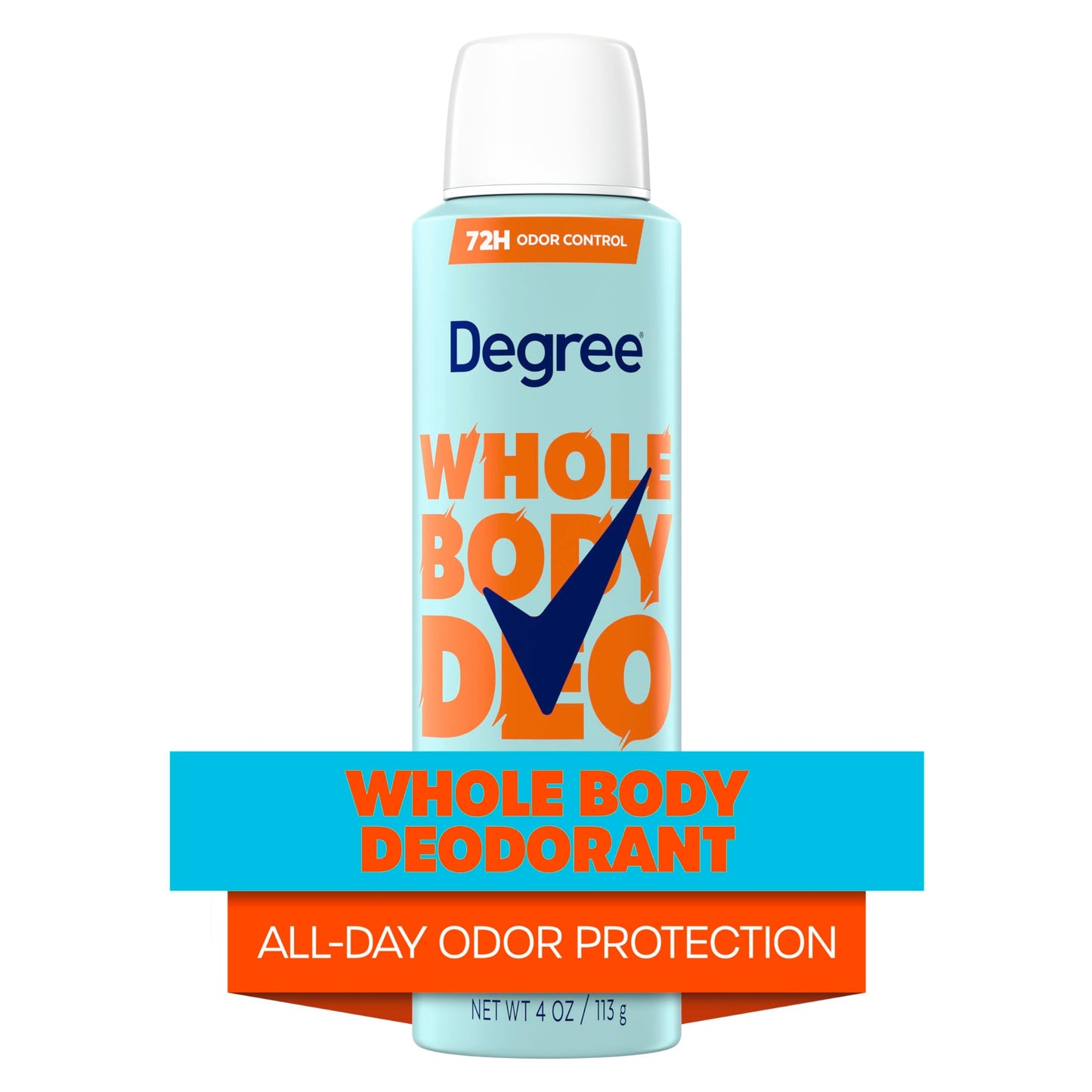 Degree Women Whole Body Deodorant Spray, Fresh Citrus Scent, Aluminum Free 72H Odor Protection 4 oz Beauty and Personal Care Degree