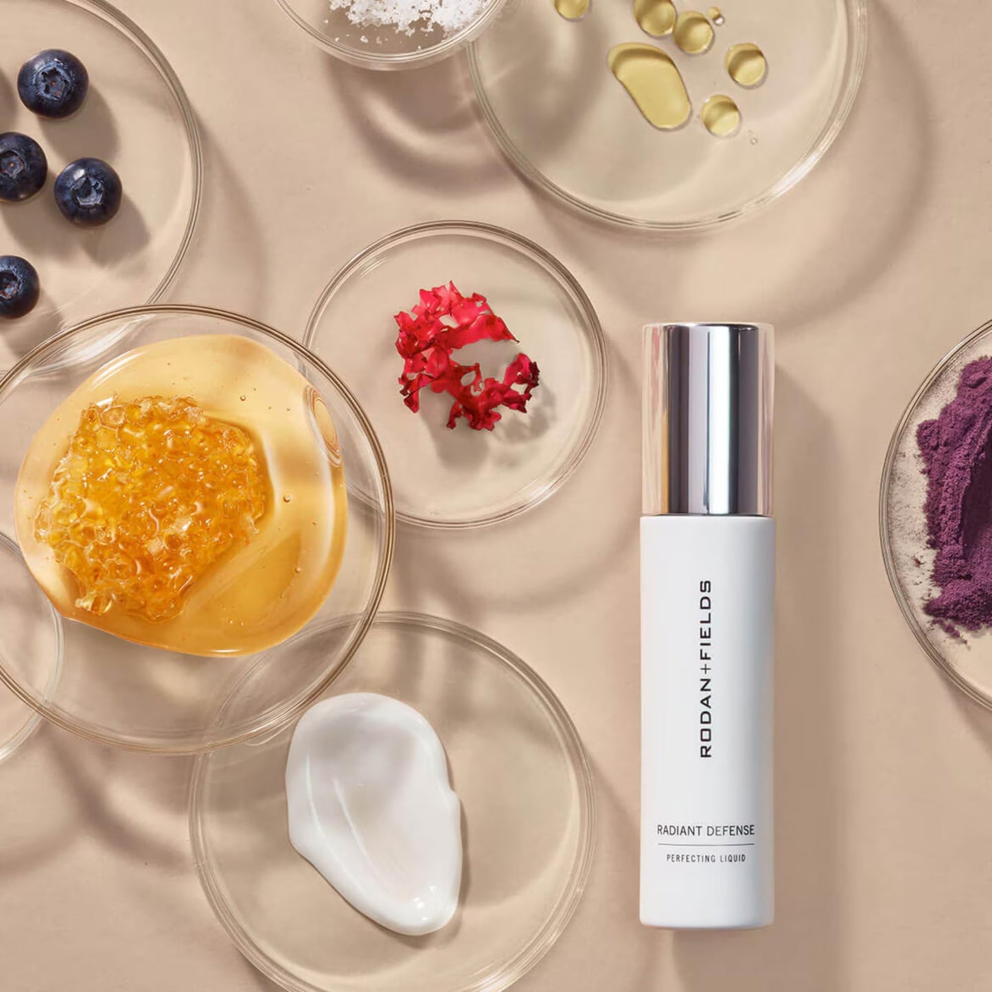 Rodan and Fields Radiant Defense Perfecting Liquid SPF 30 - Golden| 50 mL | 4-in-1 Makeup & Skin Care Beauty Solution | Sunscreen | Face Moisturizer Beauty & Personal Care RODAN + FIELDS
