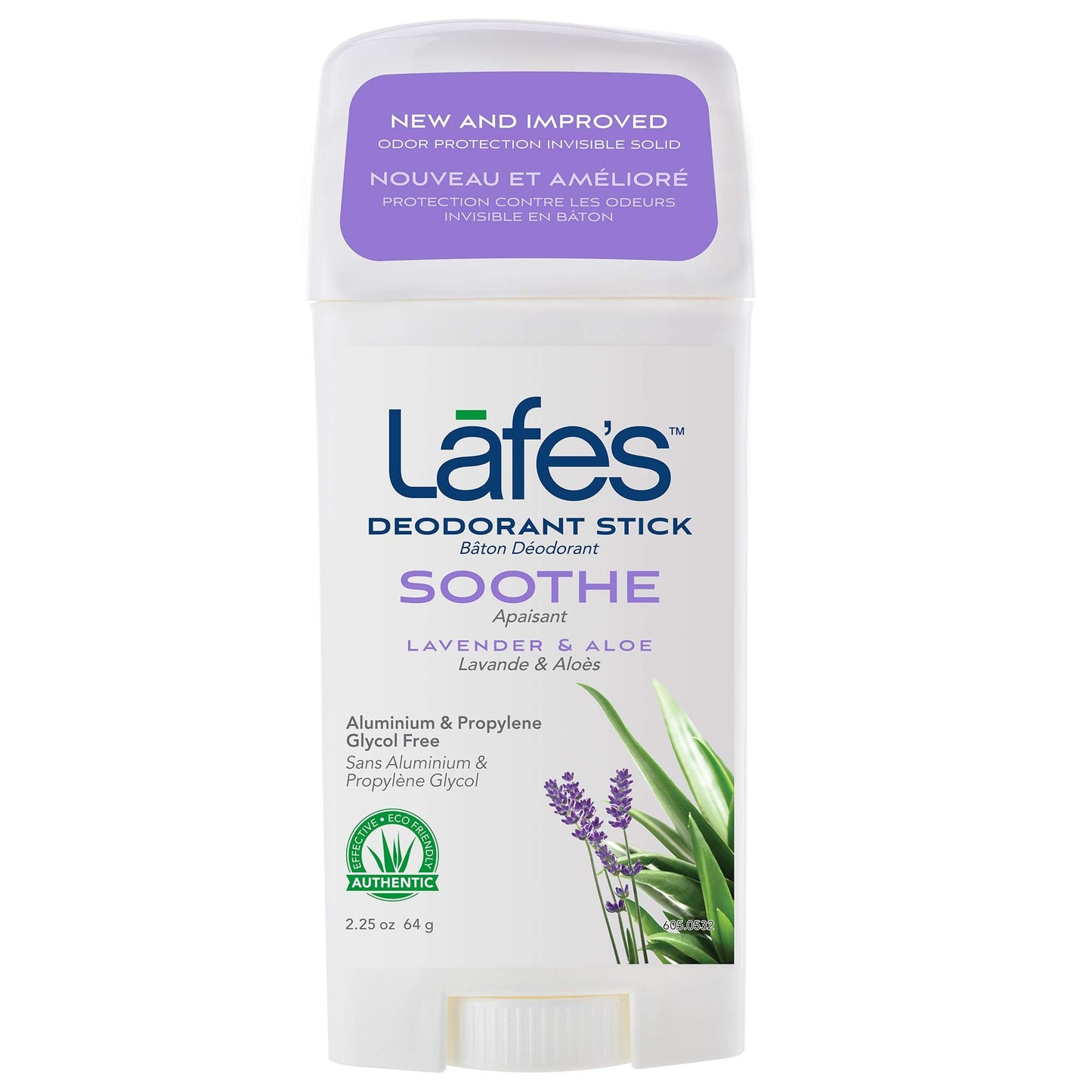 LAFE'S NATURAL BODY CARE DEOD,Twist-Stick,Lavender, 2.5 OZ Beauty and Personal Care Lafe's Natural Body Care
