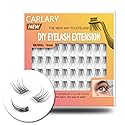 Lash Clusters, DIY Eyelash Extension, Reusable Individual Lashes, Natural Fluffy Wispy Individual Eyelash Clusters for Home Eyelash Extensions Beauty & Personal Care WONSIS