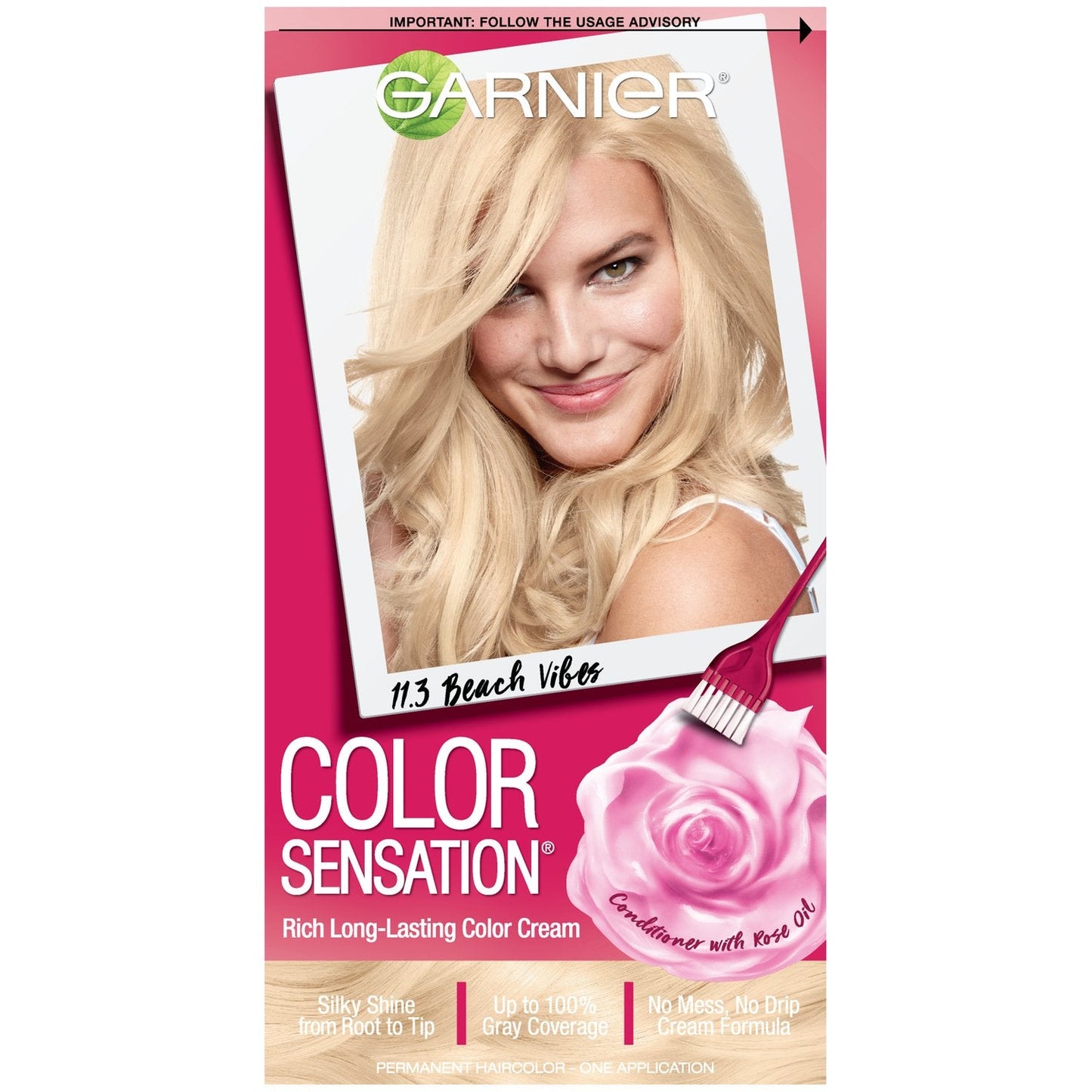 Garnier Hair Color Sensation Rich Long-Lasting Color Cream, 11.3 Extra Ligh Beauty & Personal Care Garnier