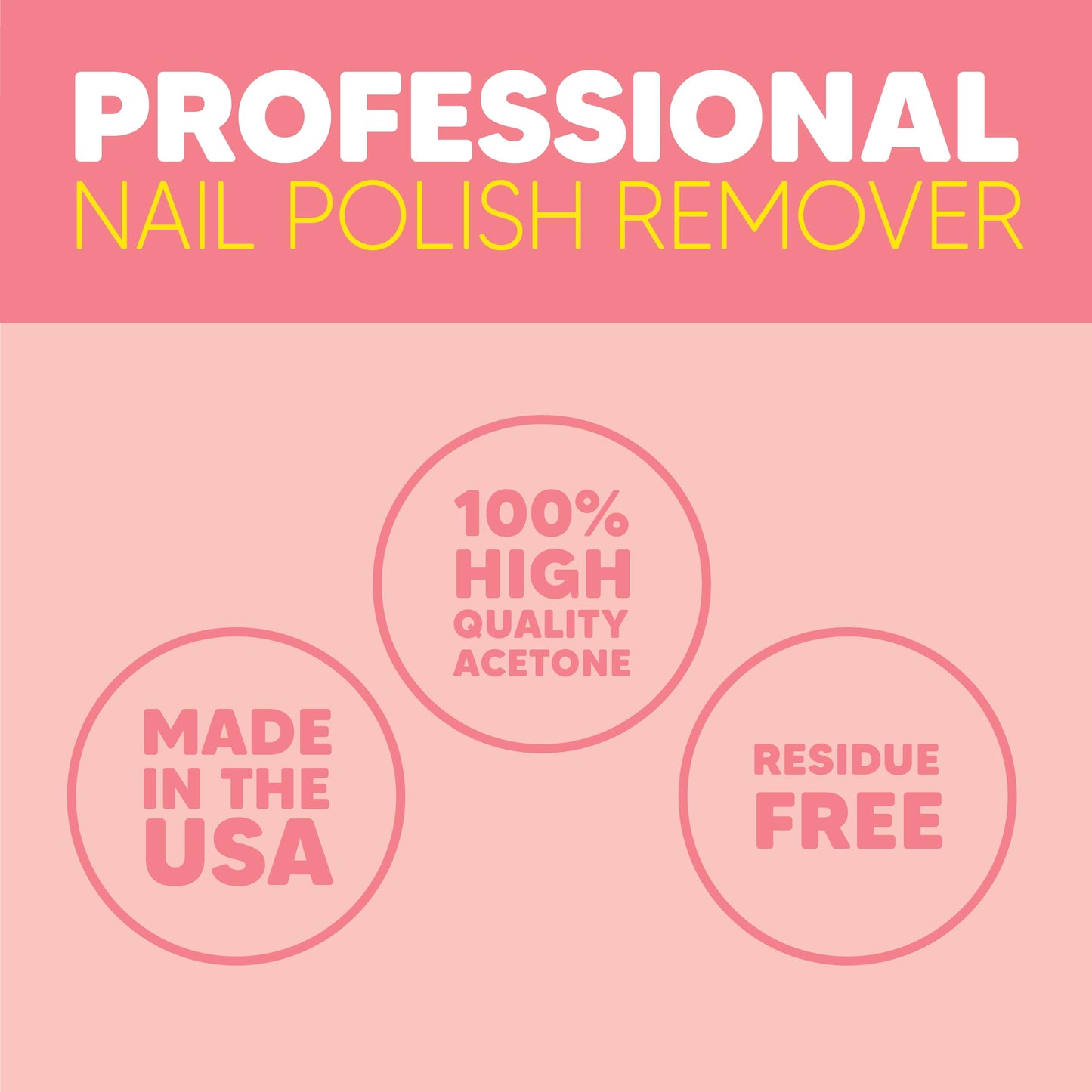 Onyx Professional 100% Pure Acetone Nail Polish Remover Kit with 7 inch Nail File, 16 fl oz - Made in USA, Maximum-Strength Gel Polish Remover Beauty & Personal Care Onyx Professional