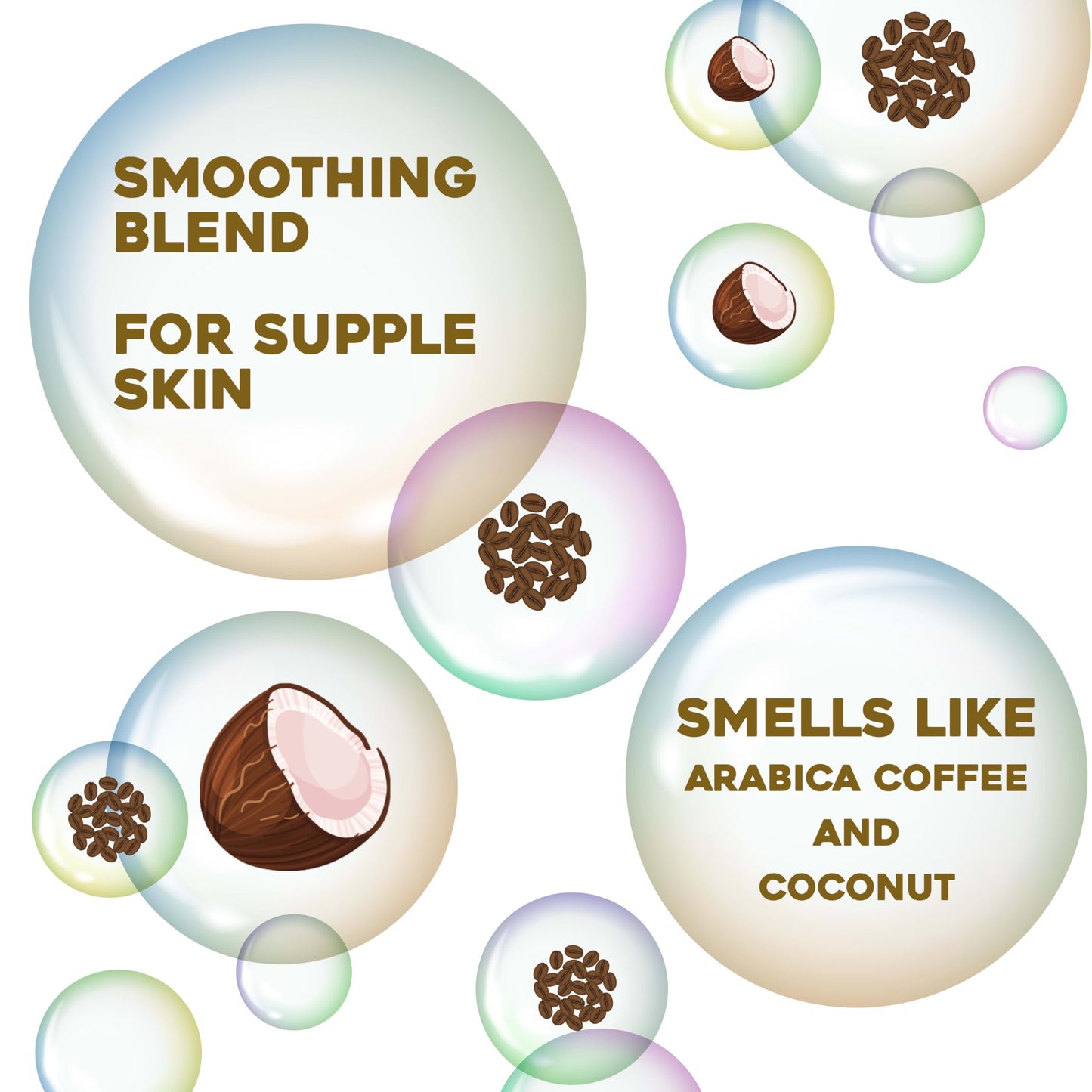 OGX Smoothing + Coconut Coffee Exfoliating Body Scrub with Arabica Coffee & Coconut Oil, Moisturizing Body Wash for Dry Skin Beauty & Personal Care OGX