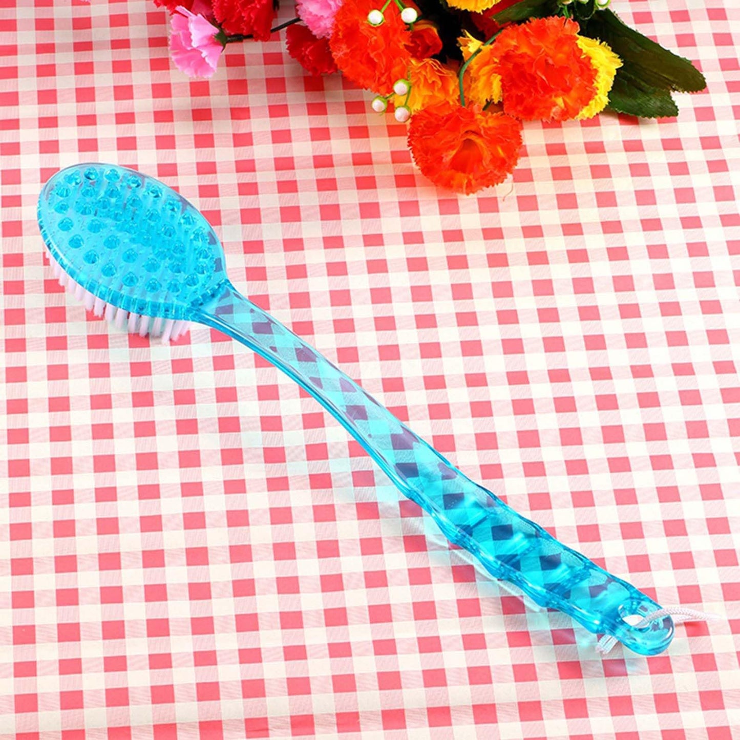 Longhandled brush massage, Soft Brush, Very Convenient for Body, Great for Softening Skin, Massage and Rubbing Back, Relieve Pressure with Bath Brush Beauty and Personal Care JTLB
