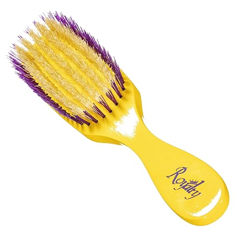 Royalty By Brush King Wave Brush #710- Reinforced Medium Waves Brush - From The Maker Of Torino Pro 360 Wave Brushes Beauty & Personal Care Royalty