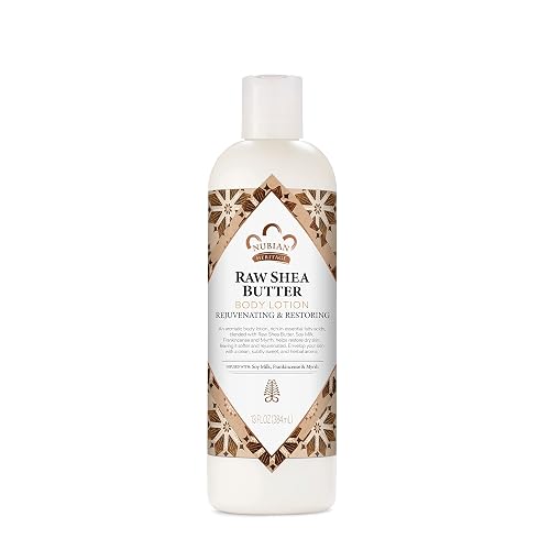 Nubian Heritage Body Lotion Raw Shea Butter for Dry Skin Paraben Free Body Lotion, 13 oz Beauty & Personal Care Nubian Heritage