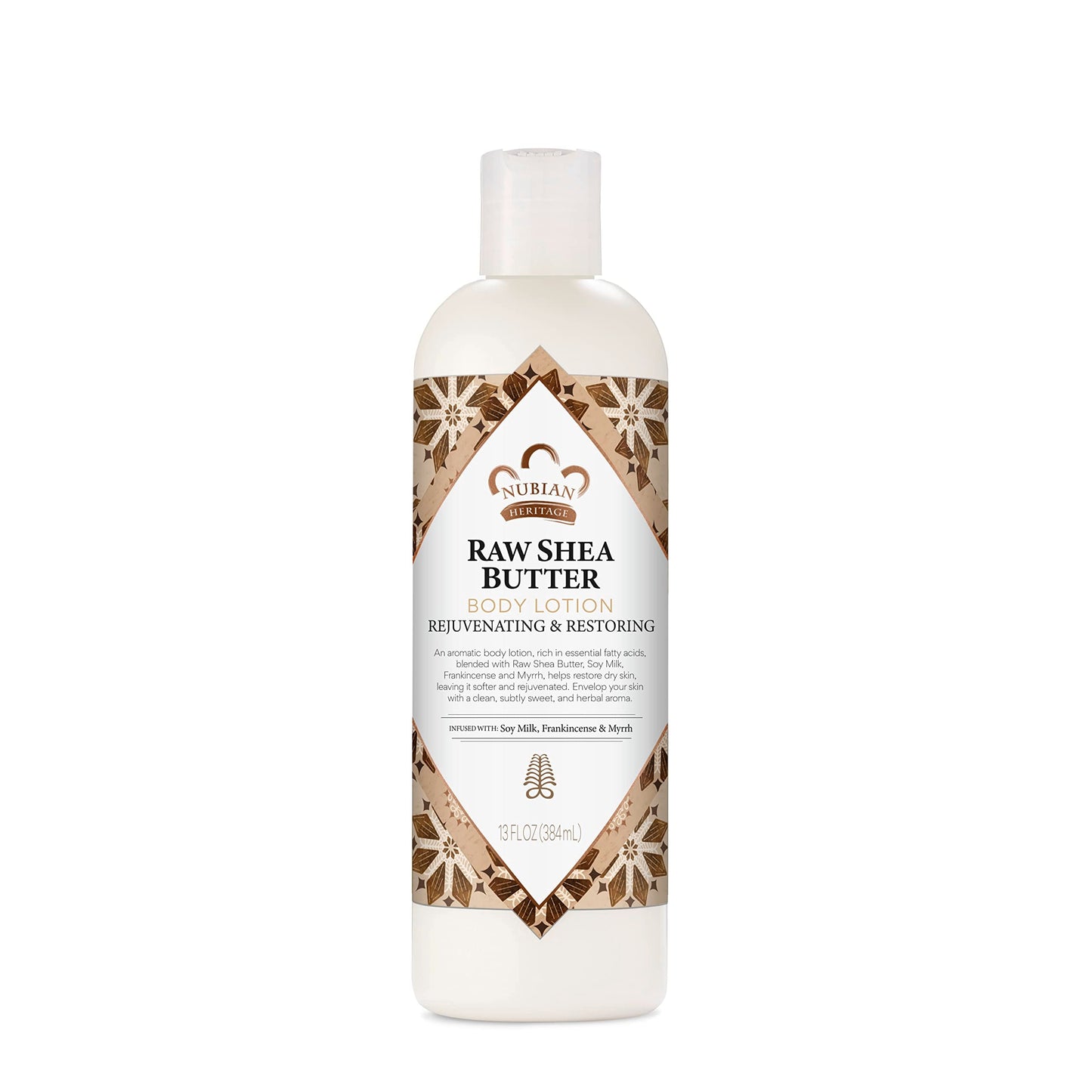 Nubian Heritage Body Lotion Raw Shea Butter for Dry Skin Paraben Free Body Lotion, 13 oz Beauty & Personal Care Nubian Heritage