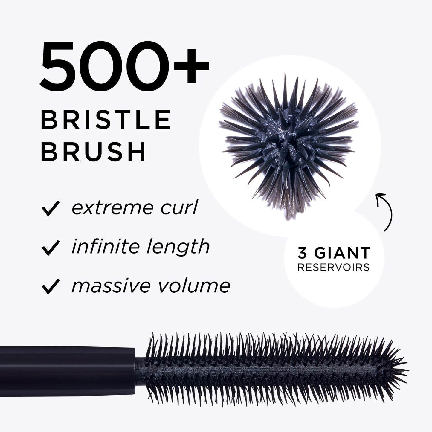 tarte maneater mascara - Extreme Curl, Instant Volume & Length, 16HR Ultra-Creamy Longwear Eye Makeup, Cruelty-Free, travel size, brown Beauty & Personal Care tarte