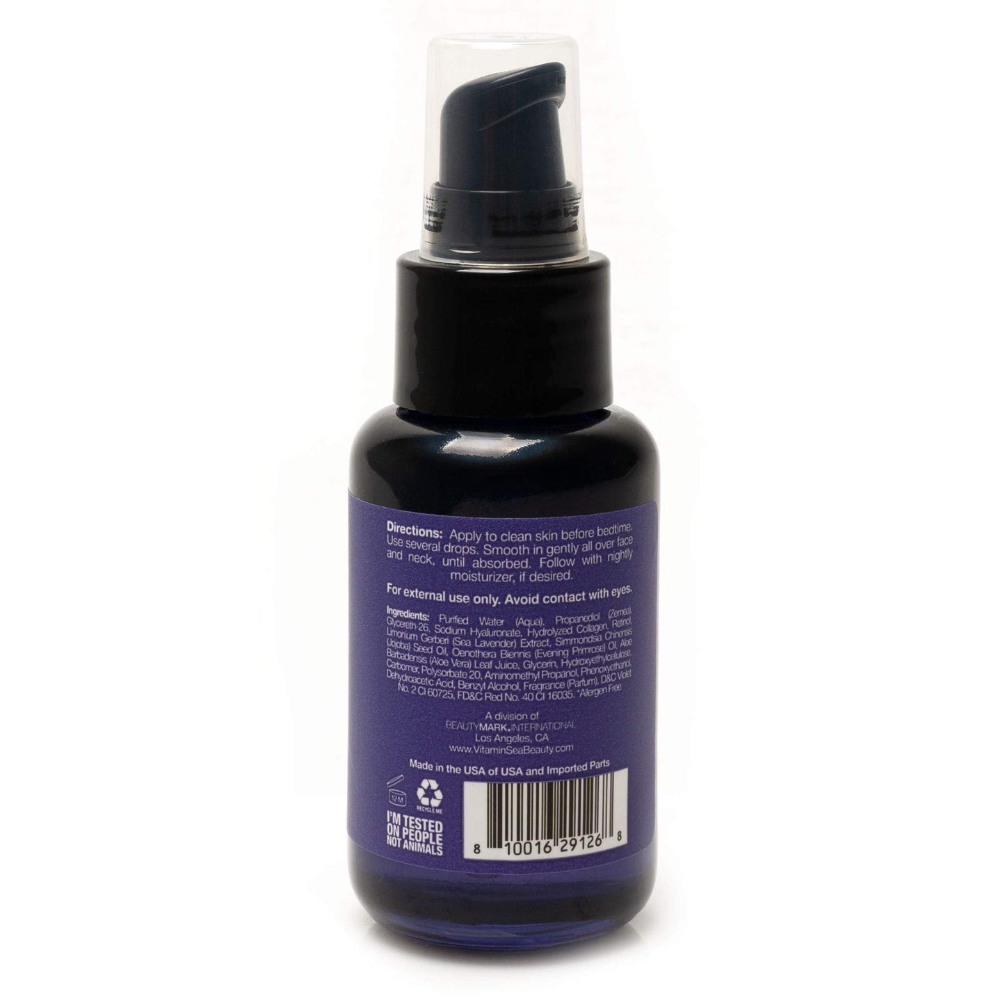 Night Concentrate Serum with Sea Lavender and Jojoba by Vitamins and Sea beauty Beauty & Personal Care VITAMINS AND SEA BEAUTY