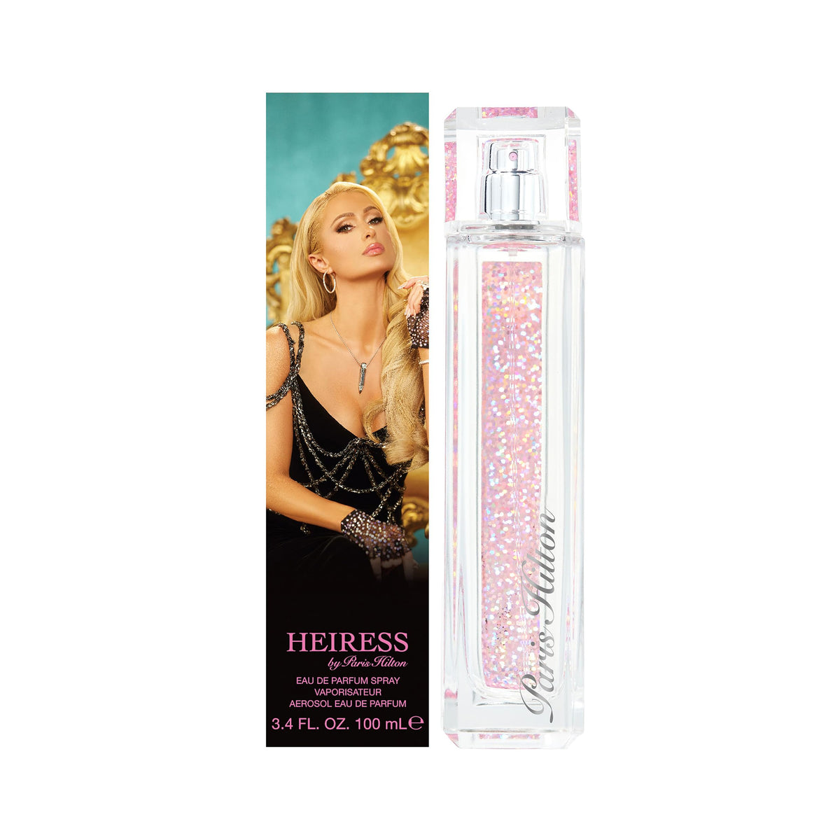 Paris Hilton Heiress Eau de Parfum Spray Perfume for Women | Floral Fragrance | Sophisticated and Elegant | Notes of Citrus, Jasmine, Tonka and Blonde Beauty & Personal Care Paris Hilton