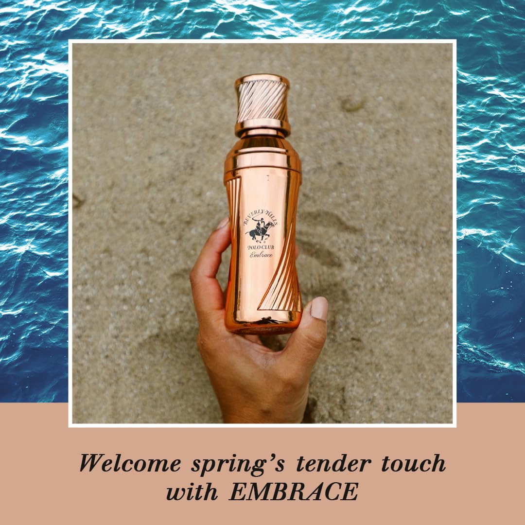 Beverly Hills Polo Club Sexy EMBRACE - Cologne for Women with Notes Rose, Mandarin Pink Pepper & Patchouli,Fresh & Floral Fragrance Scent Beauty & Personal Care Beverly Hills Polo Club