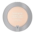 Neutrogena Healthy Skin Pressed Makeup Powder Compact with Antioxidants & Pro Vitamin B5, Fair 10,.34 oz, Pack of 2 Beauty & Personal Care Neutrogena