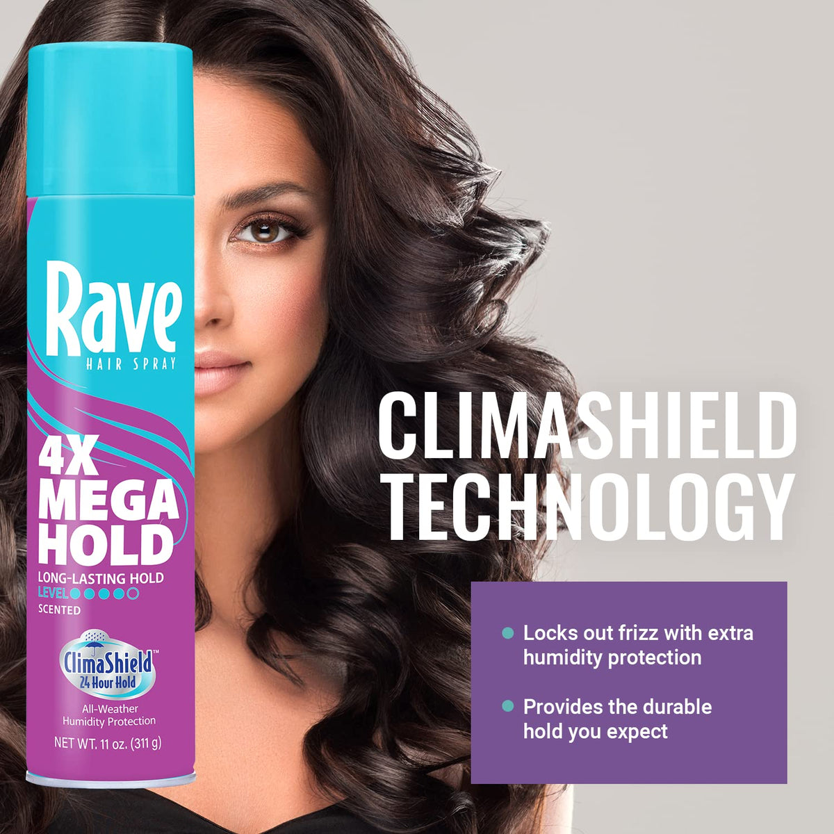 Rave Hs 4x Mega Aero Scen Size 11z Rave Hs 4x Mega Aero Scented 11z Beauty & Personal Care rave