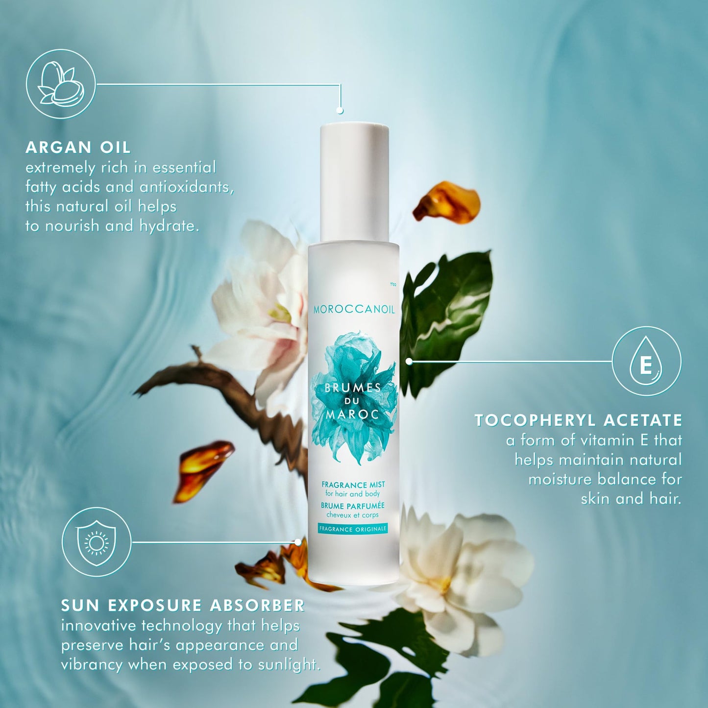 Moroccanoil Hair and Body Fragrance Mist, 3.4 Fl. Oz Beauty and Personal Care Moroccanoil