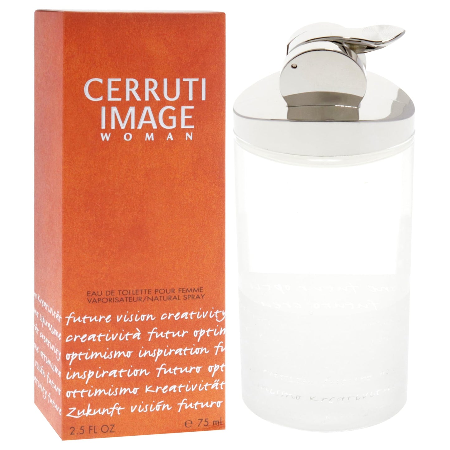 Nino Cerruti Image Women Eau De Toilette Spray, Orange, 2.50 Fl Oz (Pack of 1) Beauty & Personal Care Cerruti 1881