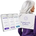 Father's Day | Sensationally Silver 3-Piece Gift Set - Premium Hair Care Trio for Gray, Silver & White Hair | Includes Toning Shampoo, Balancing Beauty & Personal Care Robin Norwood's Sensationally Silver