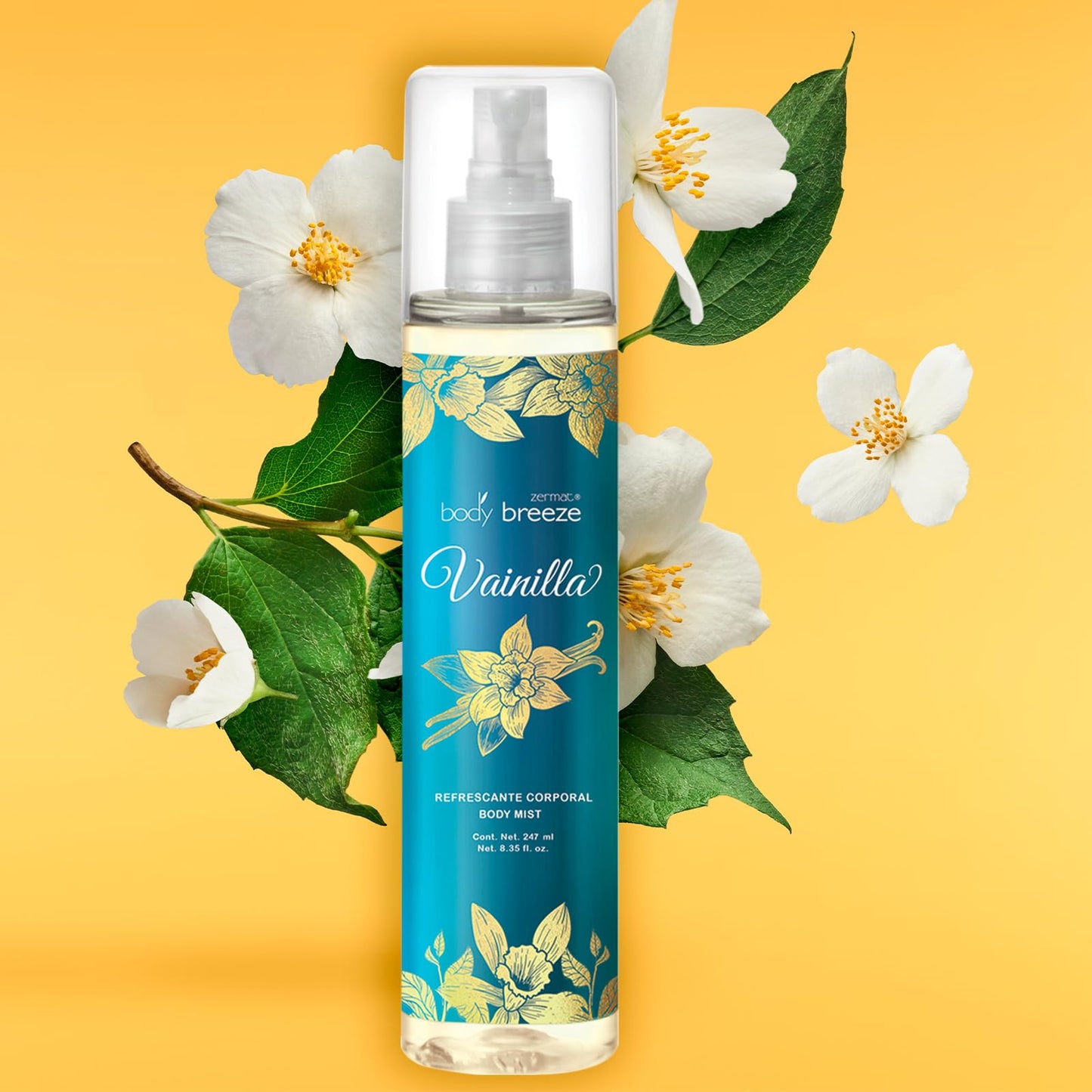 Zermat Vanilla Perfume for Women, Body Mist with Glycerin, Hydrating and Long-lasting Scent, 8.35 Fl. Oz. Beauty & Personal Care Zermat