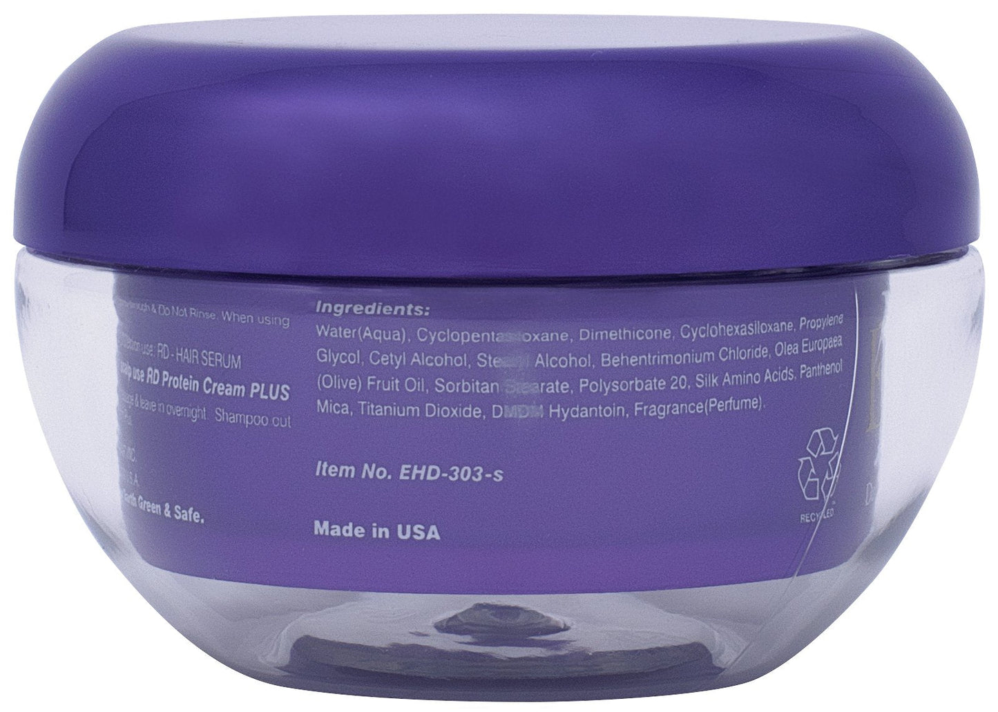 ELC Dao of Hair Repair Damage RD Plus Leave-In Protein Cream (2 oz) Healing & Smoothing Leave-in Treatment, Repairs, Smooths, Heat & Color Protection Beauty & Personal Care ELC Dao of Hair