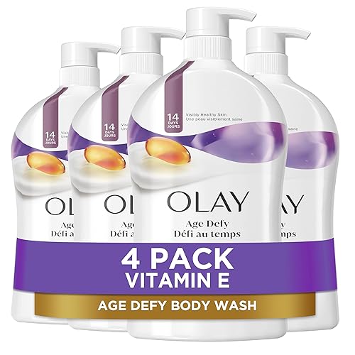 Olay Body Wash for Women, Age Defying with Vitamin E, 24hr Moisturizing, Hydrating & Refreshing, B3 Vitamin Complex, Free of Parabens & Phthalates Beauty & Personal Care Olay