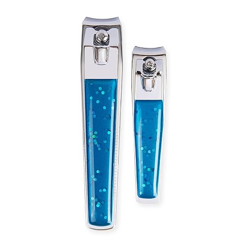 TRIM Azure Collection Clipper Set - Precision-Ground Cutting Edges for Clean, Even Cuts - Convenient and Easy to Use - Perfect for at-Home Manicures Beauty & Personal Care Trim