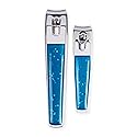 TRIM Azure Collection Clipper Set - Precision-Ground Cutting Edges for Clean, Even Cuts - Convenient and Easy to Use - Perfect for at-Home Manicures Beauty & Personal Care Trim