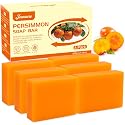 Joanssore 6 PCS Persimmon Soap for Old People Smell, Long Lasting Persimmon Soap Bar for Body Odor Deodorant, Purifying and Nourish Whole Body, 3.53 Beauty & Personal Care Joanssore