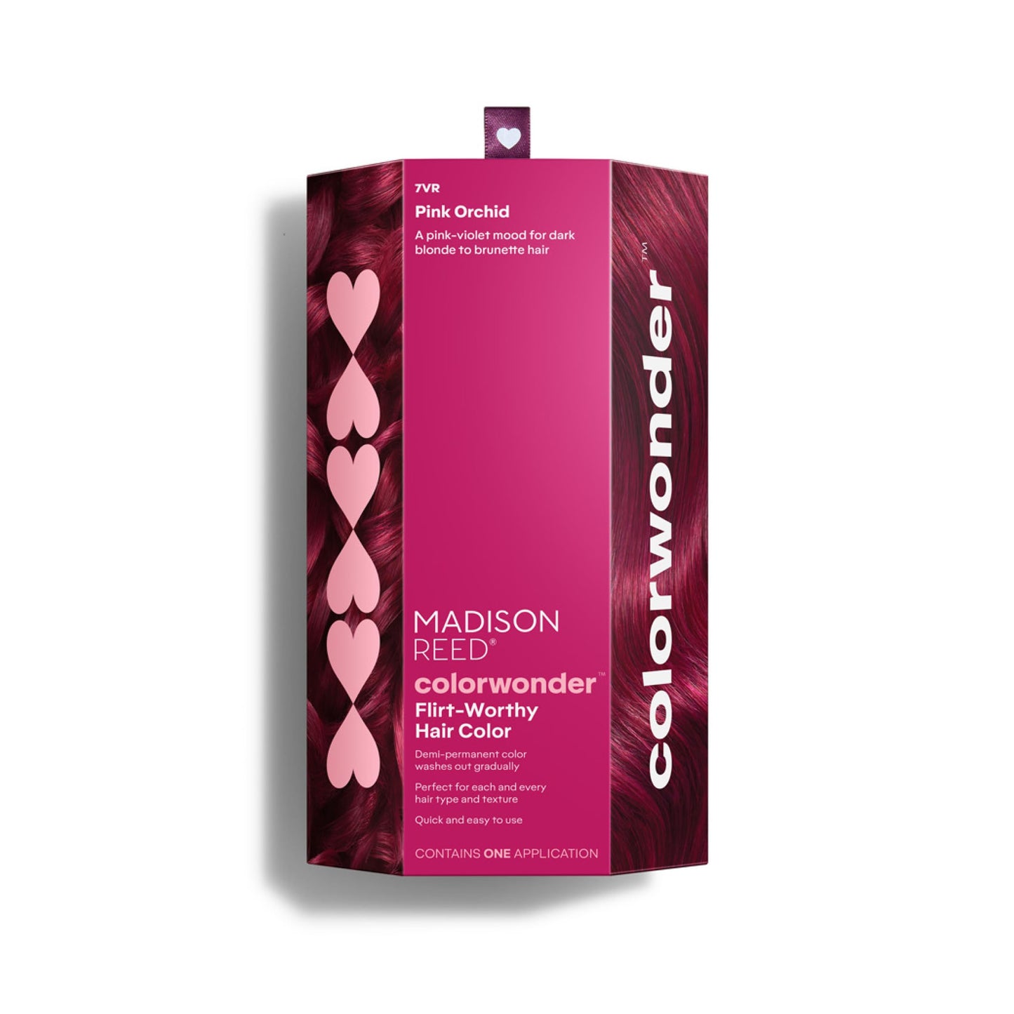 Madison Reed ColorWonder Demi-Permanent Hair Color Kit - 7VR Pink Violet (Pink Orchid) | Bold Pink-Violet Pop, Lasts 25 Washes, Ammonia-Free Beauty & Personal Care Madison Reed