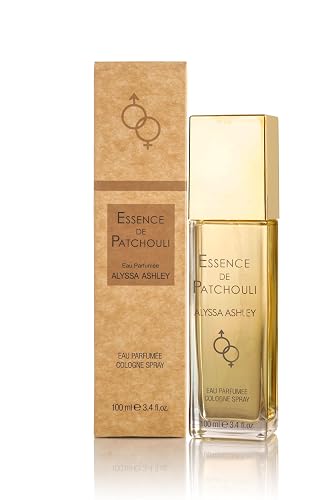 Alyssa Ashley Essence de Patchouli - Vanilla Perfume for Women and Men with Floral Notes - Elegant Womens Fragrance with Rose and Geranium - 3.4 oz Beauty & Personal Care ALYSSA ASHLEY