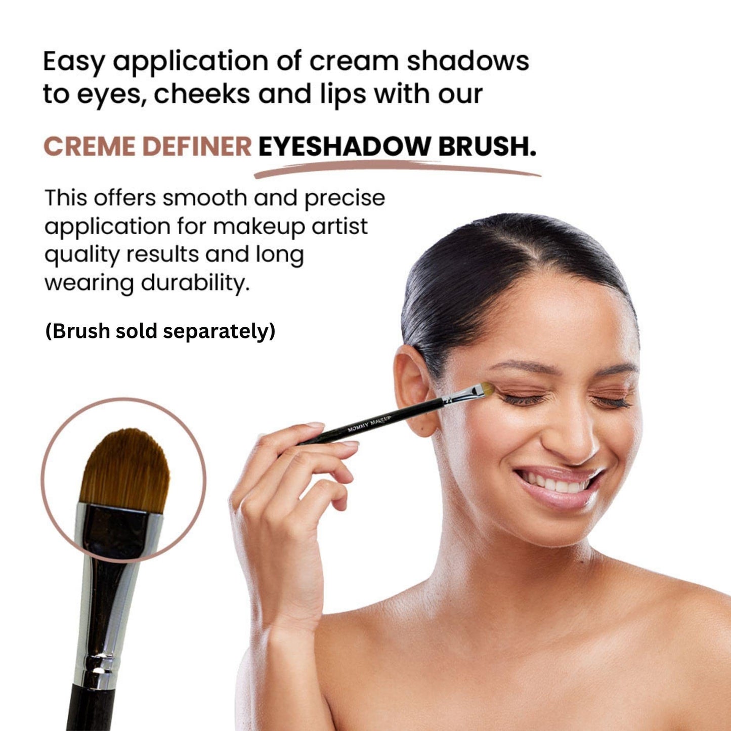 Mommy Makeup Any Wear Creme Eyeshadow - Waterproof, Crease-Proof, Long Lasting, High Pigment, Oil-free - Cream to Powder for Eyes, Cheeks & Lips… Beauty & Personal Care Mommy Makeup