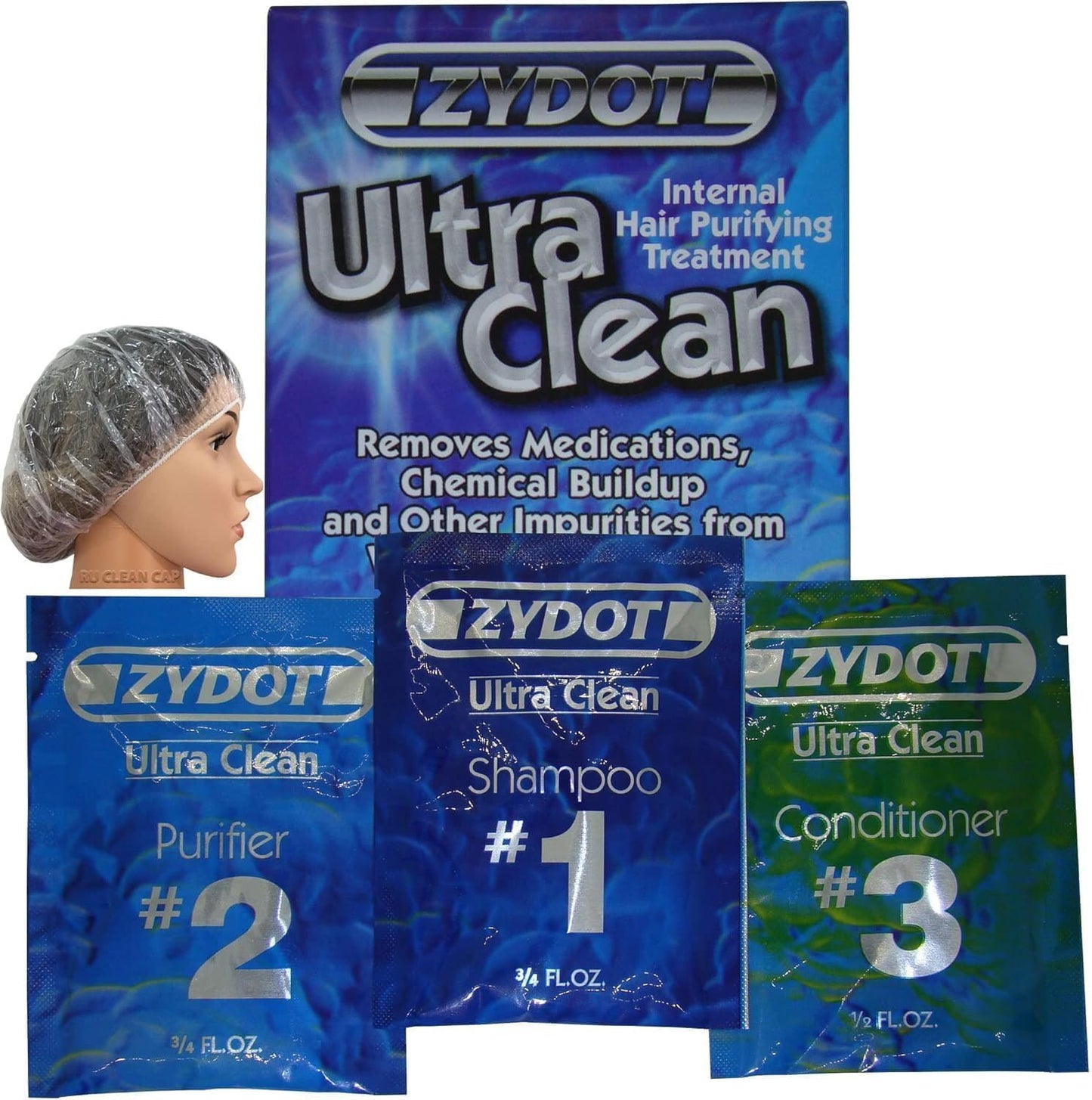 Zydot Ultra Clean Detox Shampoo Kit – Fast Hair Follicle Cleansing, Toxin Removal & Deep Detox for Clear, Healthy Hair Beauty & Personal Care RU CLEAN