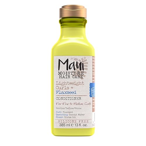 Maui Moisture Lightweight Curls + Flaxseed Conditioner, Conditioning, Paraben Free, Silicone Free, 13 Fl Oz Beauty & Personal Care Maui Moisture
