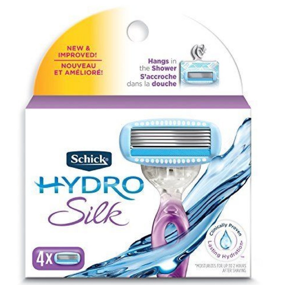 Schick Hydro Silk Cartridges 4 each (Pack of 1) Beauty and Personal Care Schick