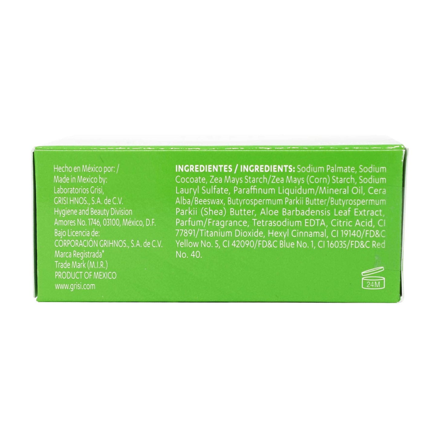 6pk - Aloe Vera Soap - Jabon de Sávila - Grisi (3.5 Oz. X 6 Units) Beauty & Personal Care Grisi