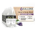 Infuse Hotel Hand & Body Wash | 1 Gallon | For Hospitality & Vacation Rentals to Refill Dispensers | (4 Gallons) Beauty & Personal Care INFUSÉ