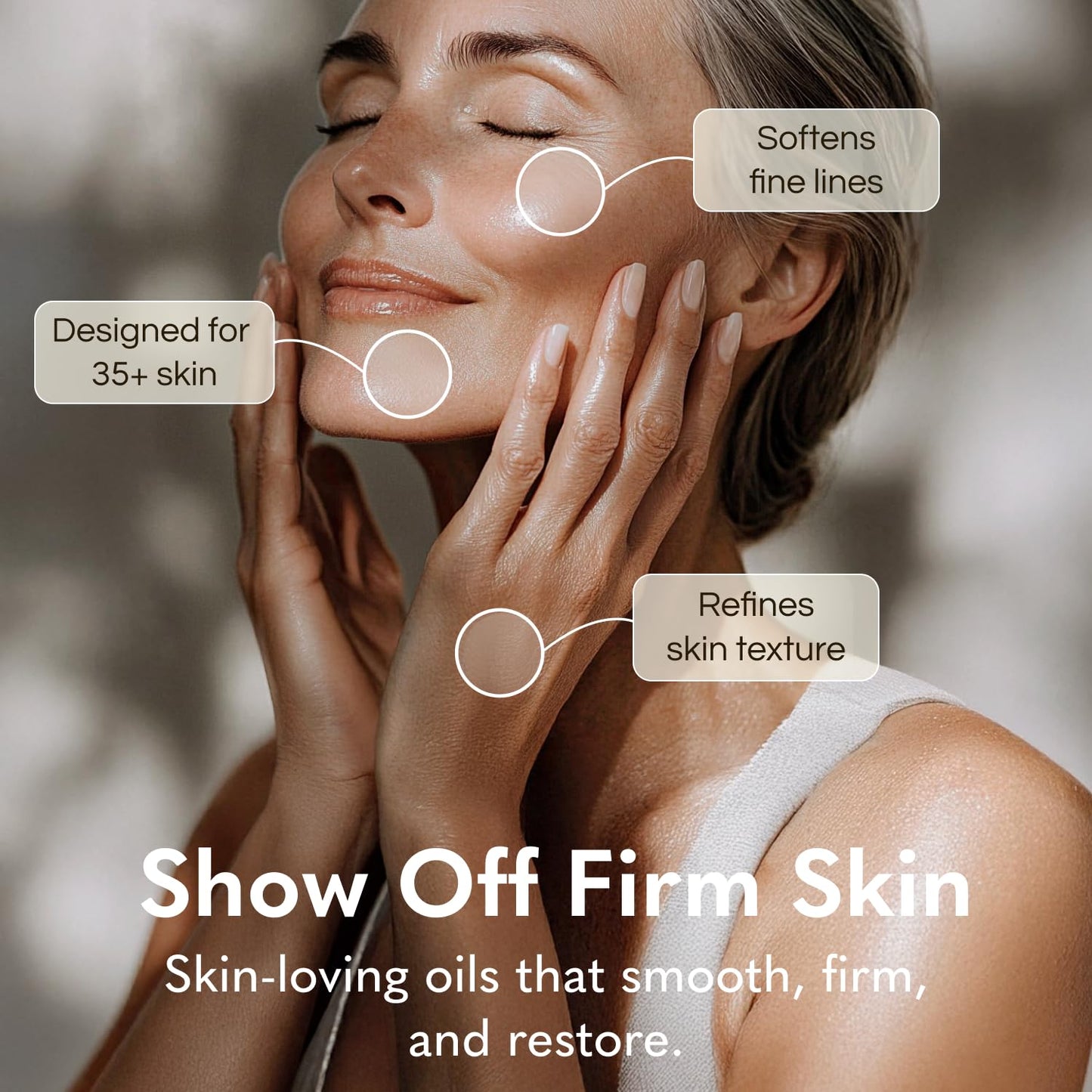GODA Silk Body Oil Women - Firming Anti Aging Moisturizing Formula, Crepey Skin Hydrating After Shower, Scented Organic Blend Premium Skincare Beauty and Personal Care GODA
