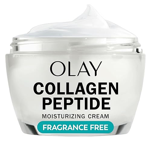 Olay Collagen Peptide Face Moisturizer, Firming Cream for Women, Fragrance-Free, Non-Greasy - Hydrating, Anti-Aging, Anti-Wrinkle, Smooth Fine Lines Beauty & Personal Care Olay