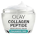 Olay Collagen Peptide Face Moisturizer, Firming Cream for Women, Fragrance-Free, Non-Greasy - Hydrating, Anti-Aging, Anti-Wrinkle, Smooth Fine Lines Beauty & Personal Care Olay