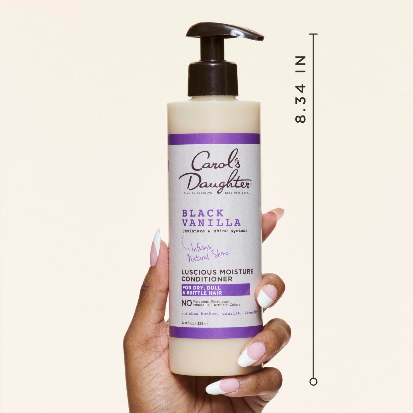 Carol's Daughter Black Vanilla Moisture Sulfate Free Conditioner for Curly, Wavy or Natural Hair, Moisturizing Hair Care for Dry, Damaged Hair, 12 Fl Beauty & Personal Care Carol's Daughter